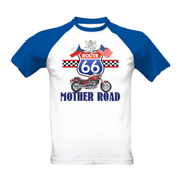Tričko s potiskem Magna Route 66 